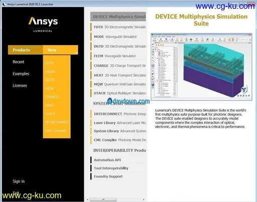 ANSYS Lumerical 2020 R2.1 x64的图片1