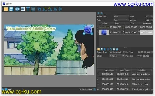 Video Watermark Subtitle Creator 4.0的图片1