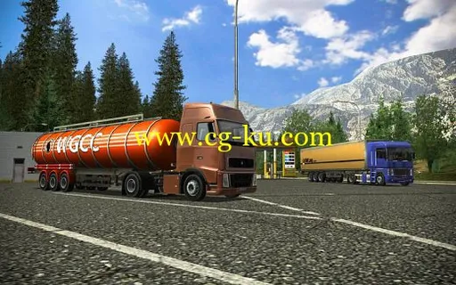 Euro Truck Simulator v1.4.4 Multilingual MacOSX Cracked-CORE的图片1