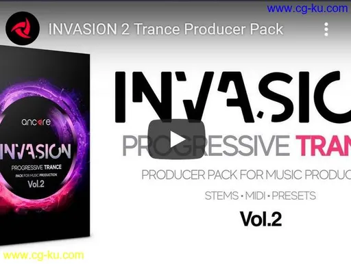 Ancore Sounds INVASION 2 Trance Producer Pack WAV MiDi SYNTH PRESETS-DISCOVER的图片1