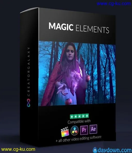 CreatorGalaxy – 4K Magic Elements Bundle的图片1