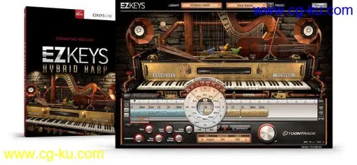 Toontrack EZkeys Hybrid Harp v1.0.1 WiN的图片1