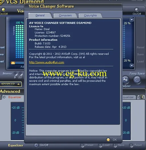 AV Voice Changer Software Diamond 7.0.53 Retail 实时调音工具的图片2