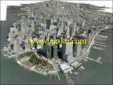 3D NEW YORK CITY (USA) 纽约市3D模型的图片1