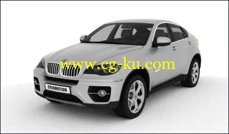 3D Model BMW X6 (V-Ray) 宝马X6模型的图片1