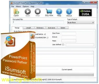 iSumsoft PowerPoint Password Refixer 4.1.1的图片1