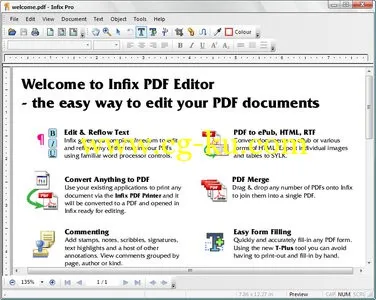 Iceni Technology Infix PDF Editor 6.13 Pro PDF编辑软件的图片1