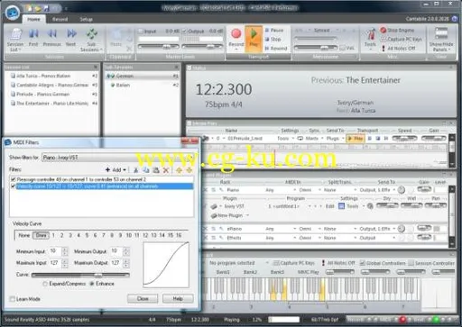 Topten Software Cantabile Performer v2.0.0.2067 x86 / x64的图片1