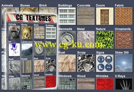 Big Collection of CGtextures 38G大型纹理合集的图片1