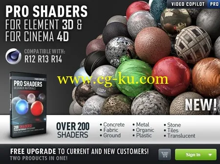 Videocopilot – Pro Shaders for C4D的图片1