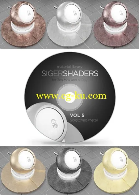 SIGERSHADERS Vol. 5 for V-Ray的图片1