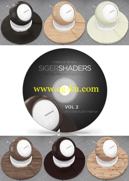 SIGERSHADERS Vol. 2 for mental ray的图片1