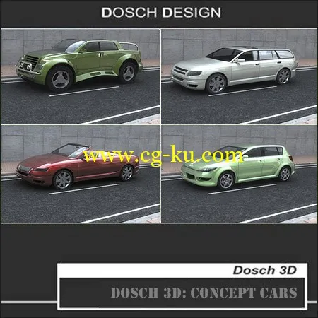 DOSCH 3D: Concept Cars 概念车模型的图片1