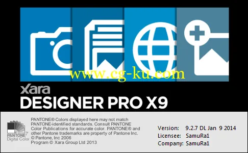 Xara Designer Pro X9 9.2.7.30974 with Content Pack x86/x64的图片1