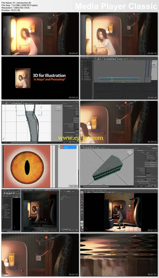 3D for Illustration in Maya and Photoshop with Pat Imrie的图片1