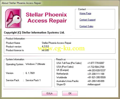 Stellar Phoenix Access Repair 4.2的图片2