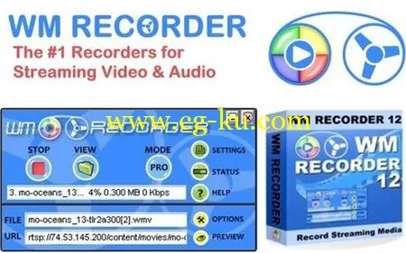 WM Recorder 14.14.1.1  视频/音频流媒体工具的图片1