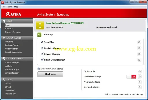 Avira System Speedup 1.6.13.1462 Multilingual的图片1