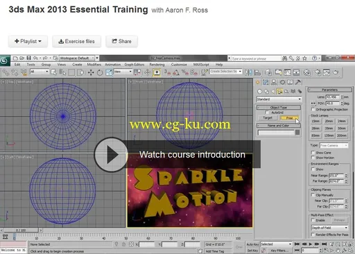 3ds Max 2013 Essential Training的图片2