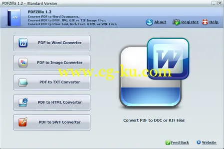 PDFZilla 3.0.0 PDF转换工具的图片1