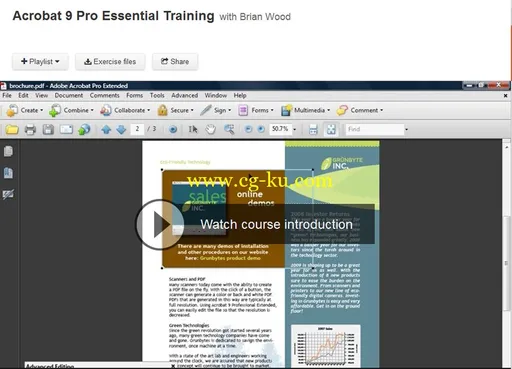 Acrobat 9 Pro Essential Training的图片2