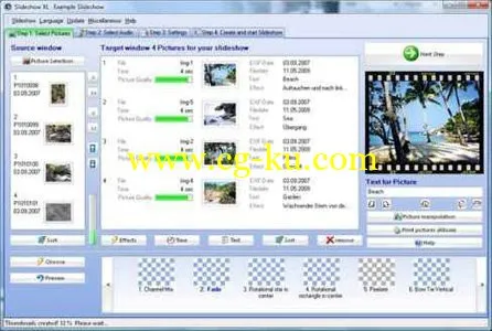 IN MEDIAKG Slideshow-Diashow XL 10.7.1 Multilanguage 电子相册制作软件的图片1