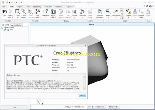 PTC Creo Illustrate 3.0 M030 多国语言中文版 3D技术插图的图片2