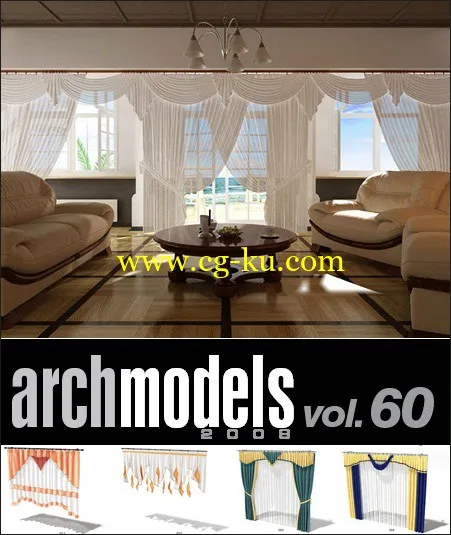 Evermotion – Archmodels vol. 60 (FBX)的图片1