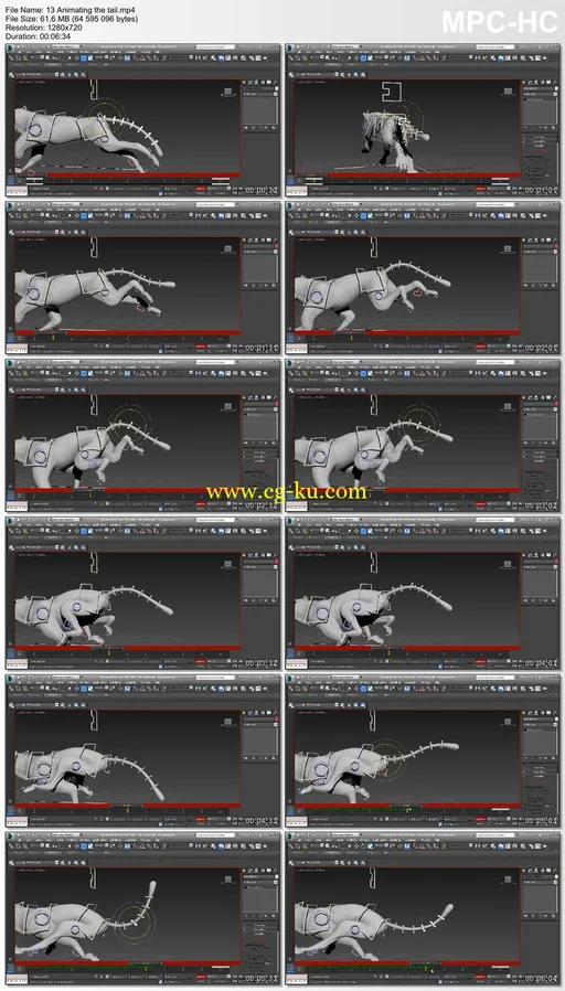 Dixxl Tuxxs – Animating Quadrupeds in 3ds Max的图片1