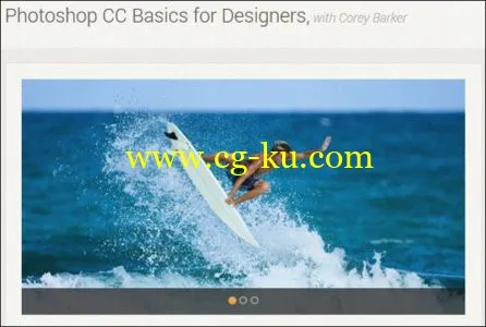 Photoshop CC Basics for Designers with Corey Barker的图片1