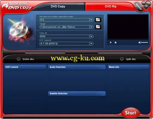 BlazeVideo DVD Copy 6.0.0.0 DC 05.03.2014的图片1