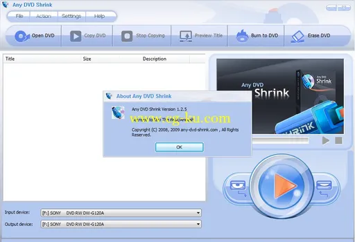 Any DVD Shrink 1.4.1 Portable的图片1