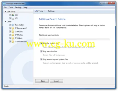 Auslogics File Recovery 3.5.1.0 DC 13.06.2013 Multilingual 多国语言版 电脑数据恢复软件的图片1