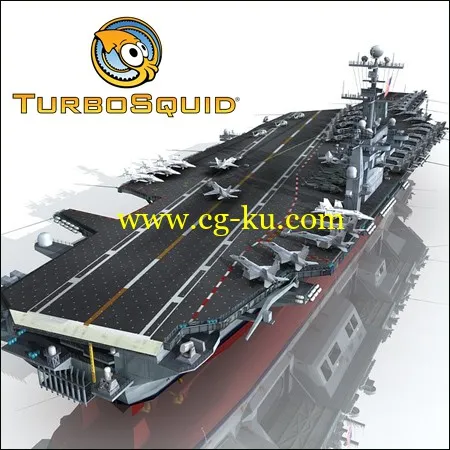 TurboSquid – USS John C Stennis CVN-74 斯坦尼斯号航空母舰模型的图片1