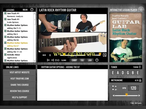 Truefire – Brad Carlton’s Guitar Lab: Latin Rock Rhythm (2014) 拉丁摇滚吉他节奏的图片2
