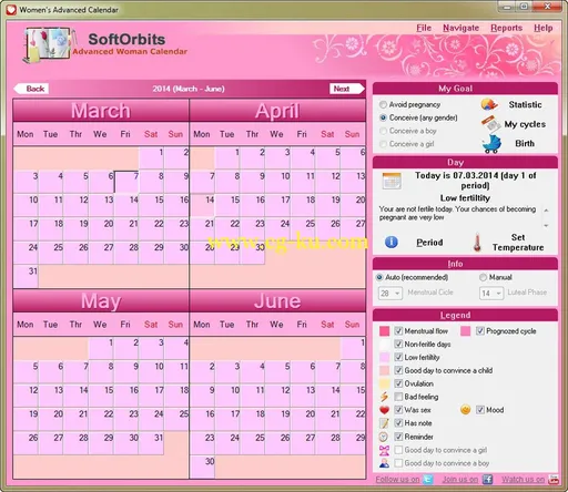 Women’s Advanced Calendar 5.2.2.0的图片1