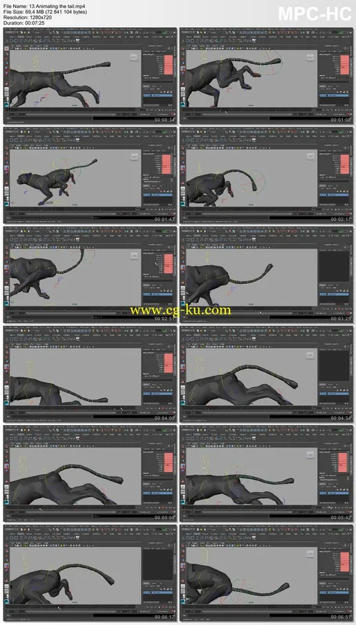 Dixxl Tuxxs – Animating Quadrupeds in Maya的图片2