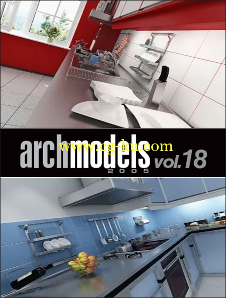 Evermotion – Archmodels vol. 18 (C4D)的图片1