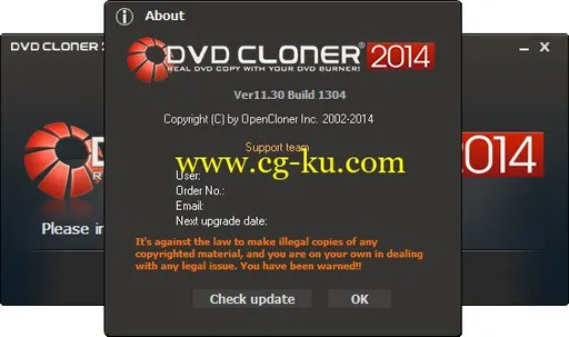 DVD-Cloner Platinum 11.30 Build 1304的图片1