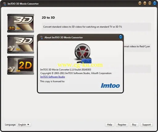 ImTOO 3D Movie Converter 1.1.0.20170131 Multilingual的图片1