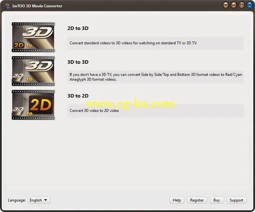 ImTOO 3D Movie Converter 1.1.0.20170131 Multilingual的图片2