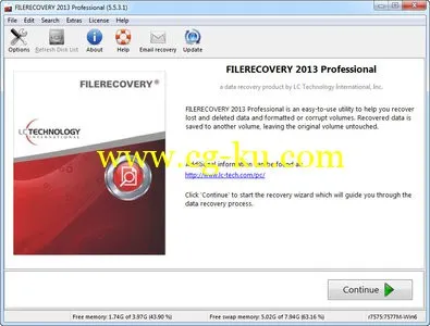 FILERECOVERY 2013 Enterprise 5.5.5.1 硬盘文件恢复工具的图片1