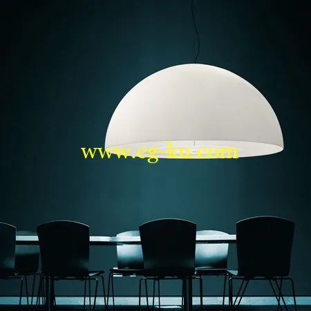 Lighting Fontana Arte 3D Model 灯具/照明3D模型的图片1