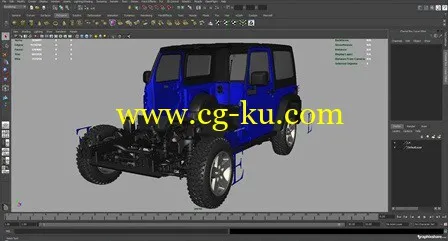 Models from Chrysler – The CGIzone – Maya 克莱斯勒汽车模型的图片1