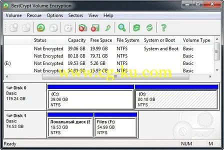 BestCrypt Volume Encryption 3.50.19 虚拟分区软件的图片1