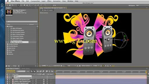 After Effects Apprentice 11: 3D Space的图片2