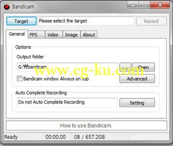 Bandicam 1.8.9.370 Multilanguage 高清视频录制工具的图片1