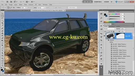 Photoshop CS5 Extended One-on-One: 3D Scenes的图片1