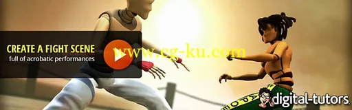 Dixxl Tuxxs – Animating an Acrobatic Fight Scene in Maya的图片1