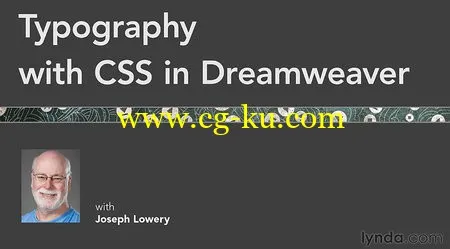 Typography with CSS in Dreamweaver的图片1